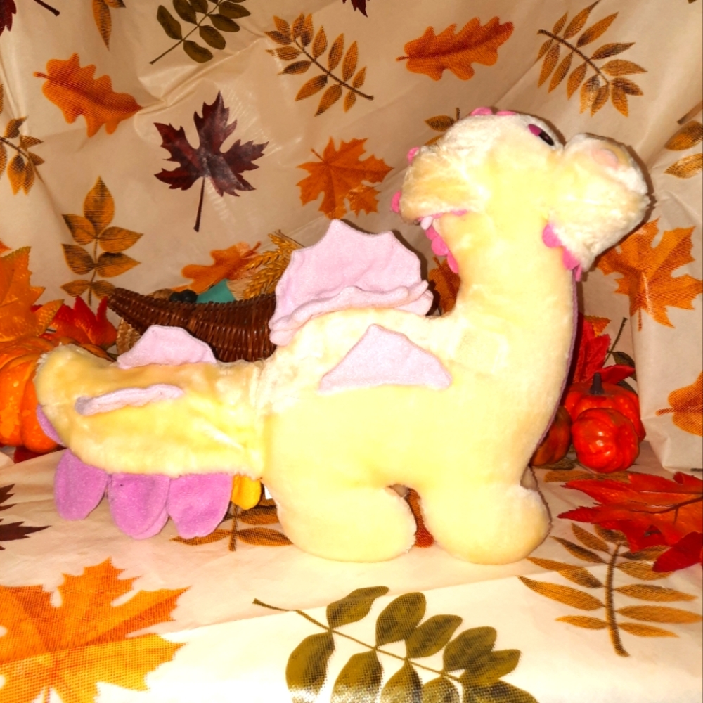 Vintage BeMores dinosaur dragon plush